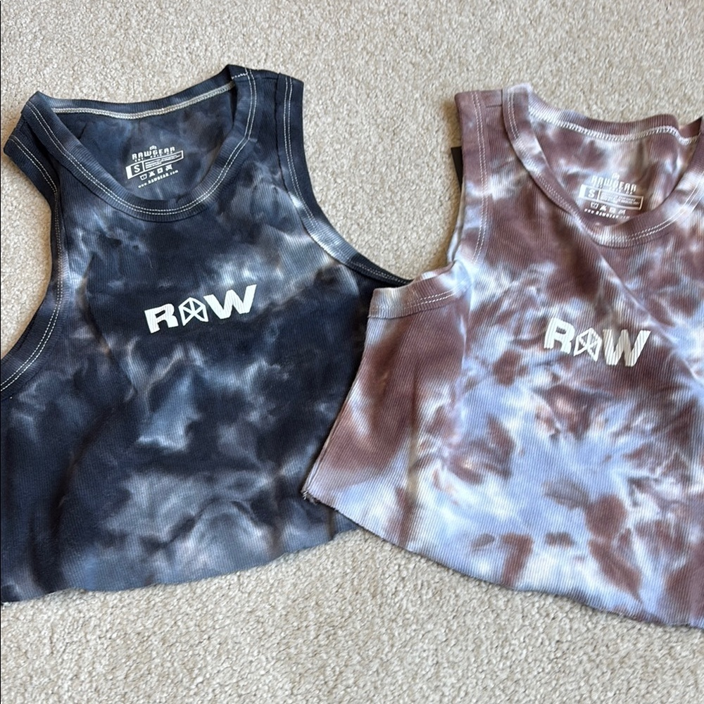 New RAW Gear Tie-Dye Tank Tops